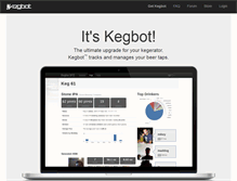Tablet Screenshot of kegbot.org